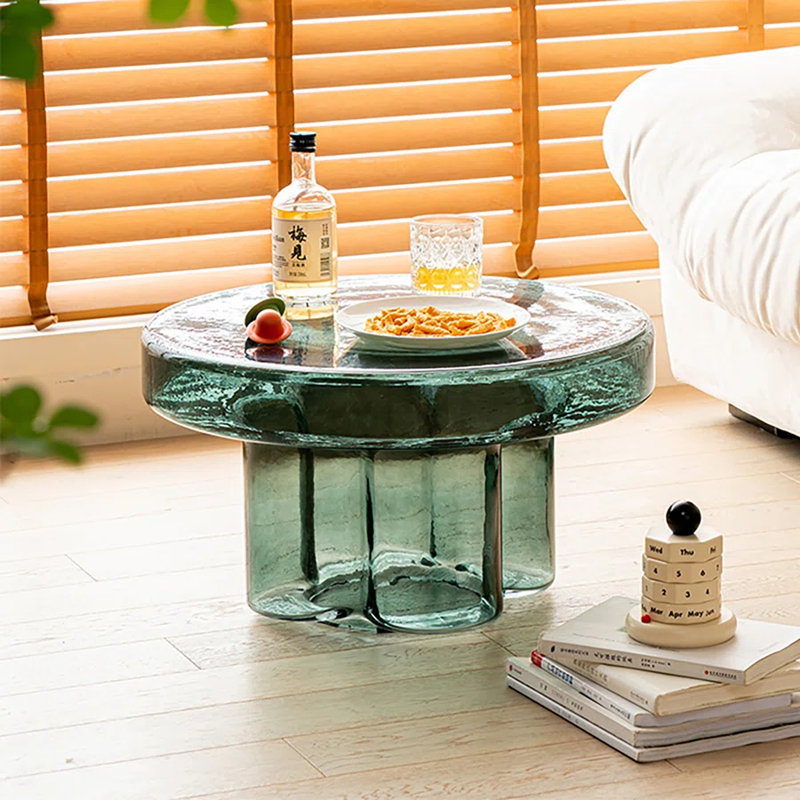 Wayfair glass side table discount